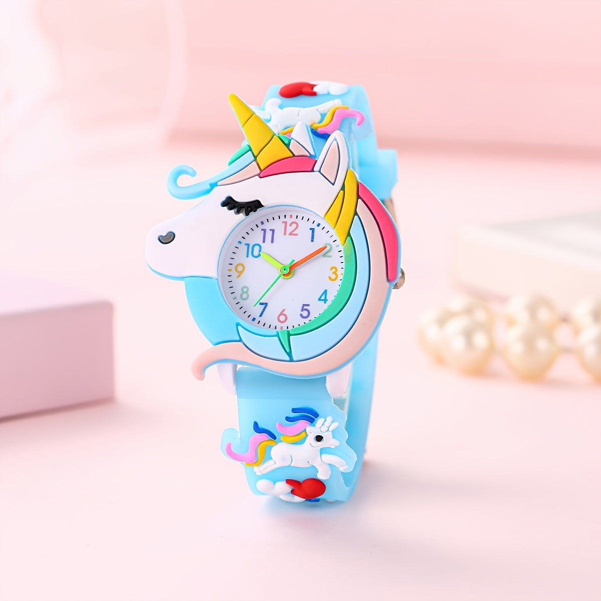 Cute Children's Silicone Cartoon Watch Gift For Kids