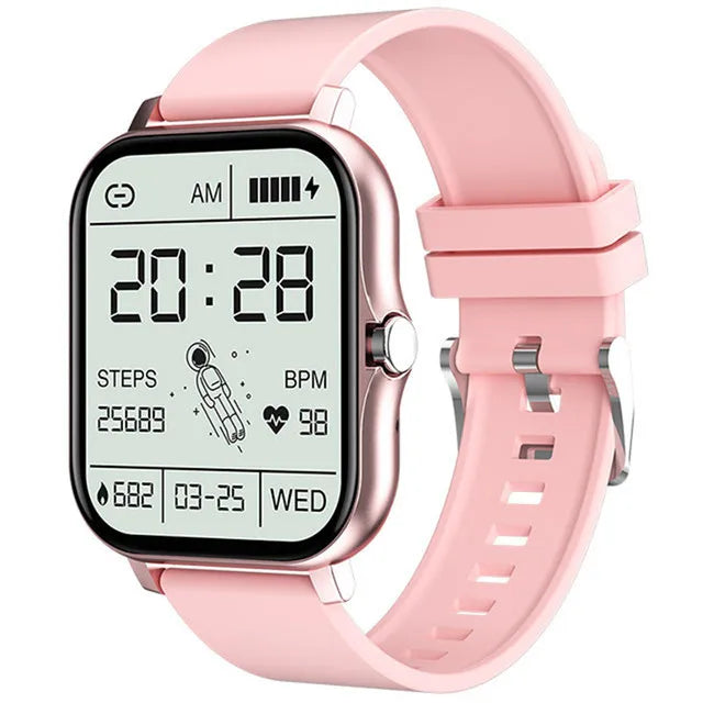 GT20 Smart Watch Men Women BT Call 1.69 Inch Big Screen Sport Heart Rate Monitor Smartwatch Sports Watches Clock for Girl Boy