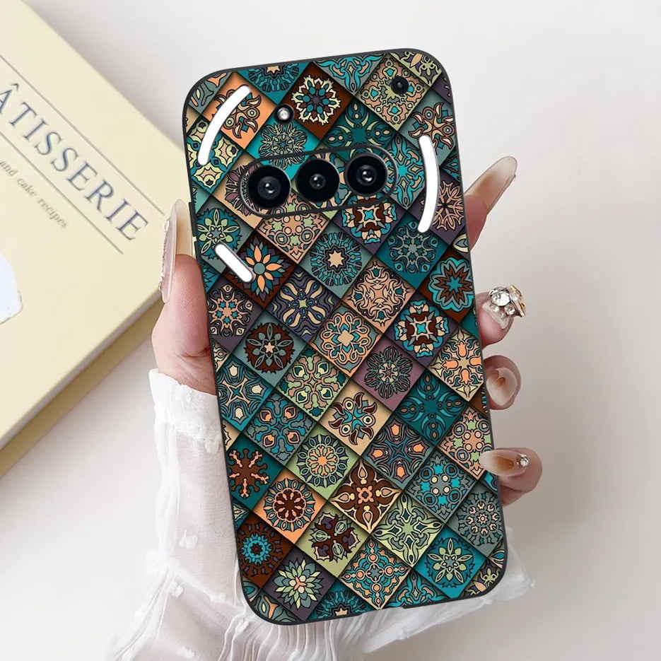 For Nothing Phone 3A Case A059 Luxury Candy Painted Cover Soft Silicone Phone Case For Nothing Phone 3A Pro A059P Phone3A Fundas