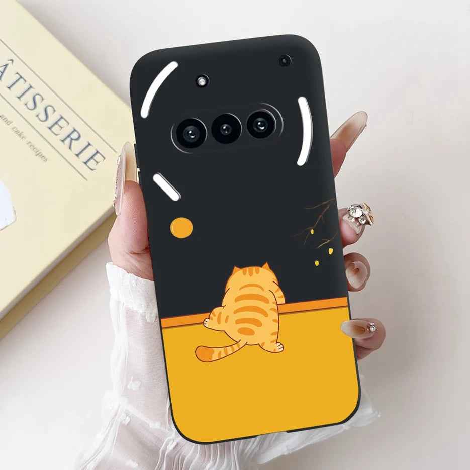 For Nothing Phone 3A Case A059 Cute Fashion Cartoon Cover Shockproof Soft TPU Phone Case For Nothing Phone 3A Pro Phone3A Bumper