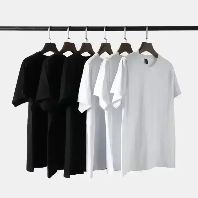 Summer Short-sleeved T-shirts for Men and Women, Casual Round-neck Printed Tops, Fashionable and Comfortable Luxury T-shirts