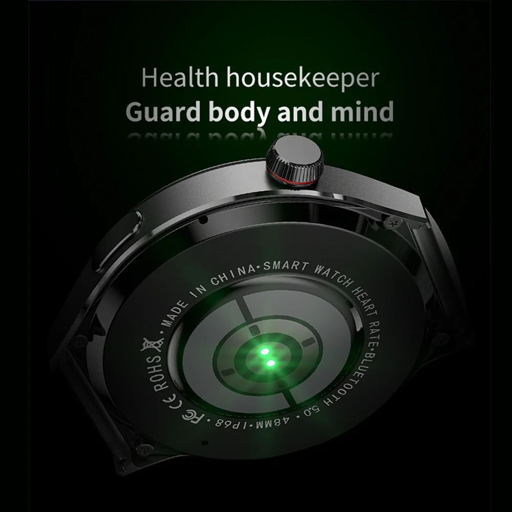 2025 NEW Health Watch GT4 Pro GPS Smartwatch Multi-Sport Mode Heart Rate Moitor Bluetooth Call IP68 Waterproof Men's Smart watch