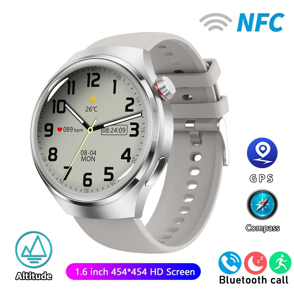 2025 NEW Health Watch GT4 Pro GPS Smartwatch Multi-Sport Mode Heart Rate Moitor Bluetooth Call IP68 Waterproof Men's Smart watch