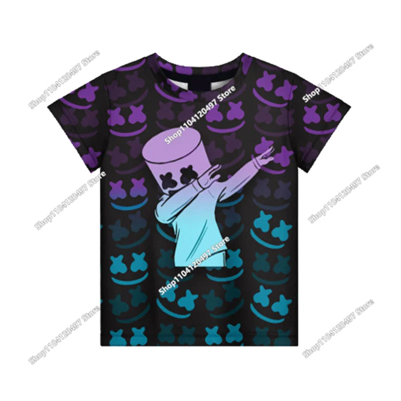 Christmas Fortnite T-shirt Tees X Lord T Shirt Triggerfish Battle Royale Game Kids Men Women Harajuku Teen Clothes