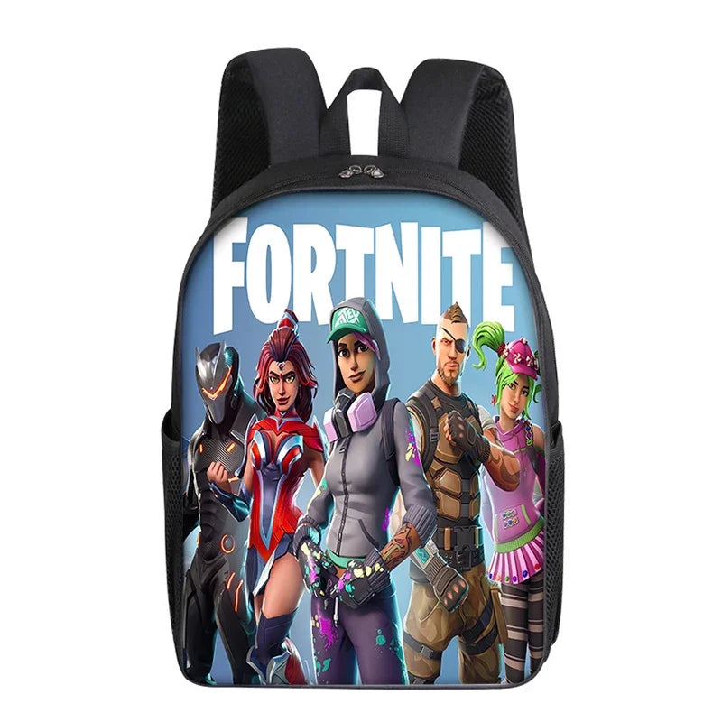 Fortnites Schoolbag Knapsack Backpack Fortress Night Student Supplies Large Capacity Wear Resistant Watertight Boy Birthday Gift