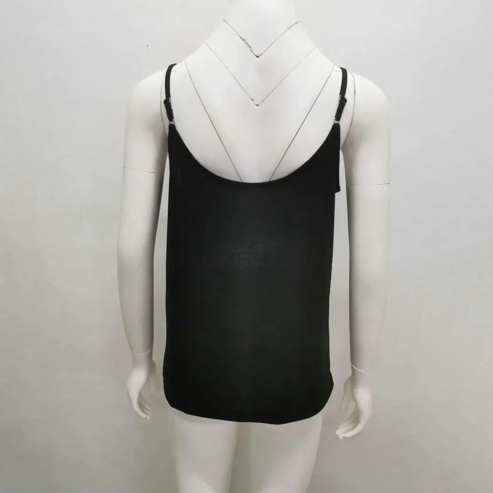Chic Loose Tank Top Sleeveless Daily Wear Moisture Wicking Base Layer Women Vest