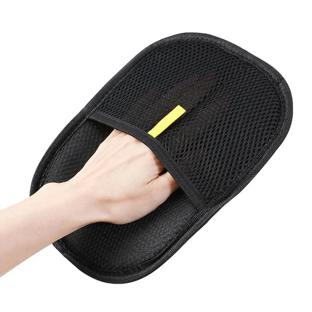 Pet Hair Removal Tool Hair Remover Reusable Static Removal Gloves Double-Sided Grooming Gloves for Pets Removes Pet Fur Hair