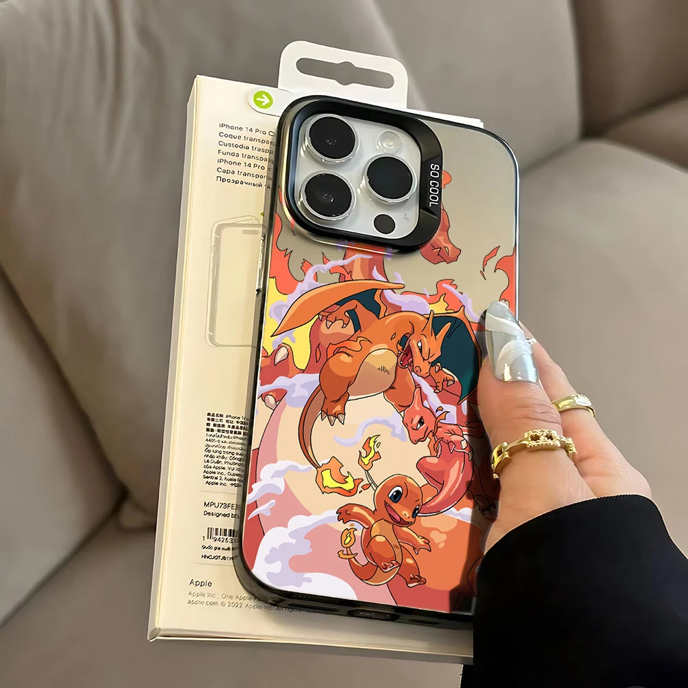 Hot Anime P Cool Phone Case For iPhone 16 15 14 13 Plus Shockproof Silicone Matte Back Cover