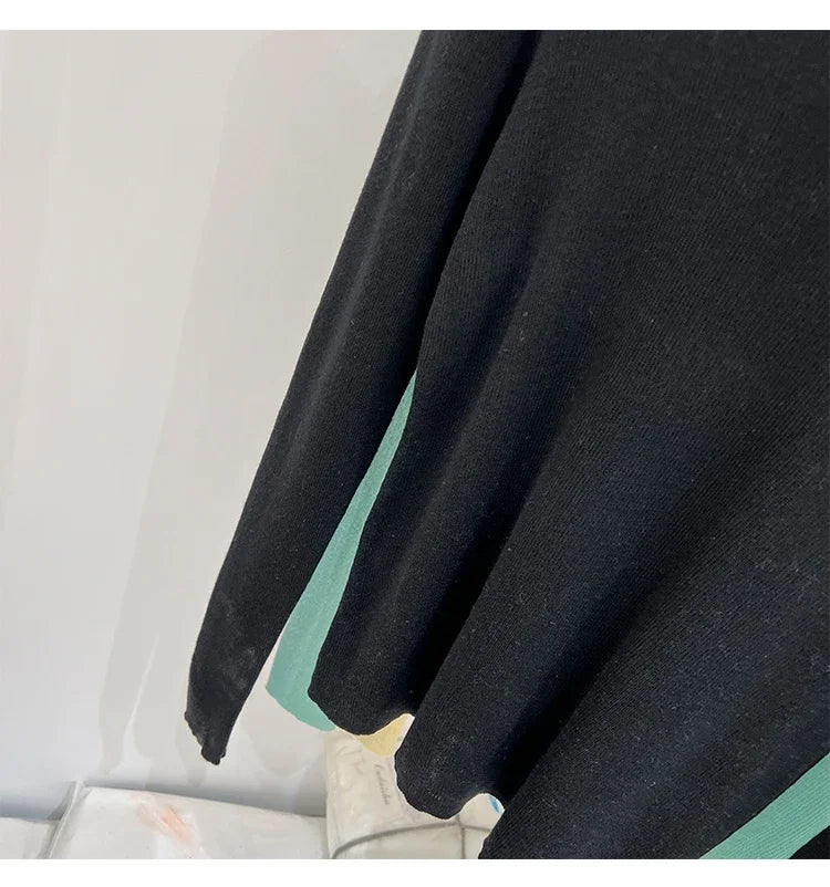 Lady Basic O-Neck Slim T-Shirt Women Solid Multi Color All-Match Trend Casual Top Screw Knit Long Sleeve Elastic Spring Office