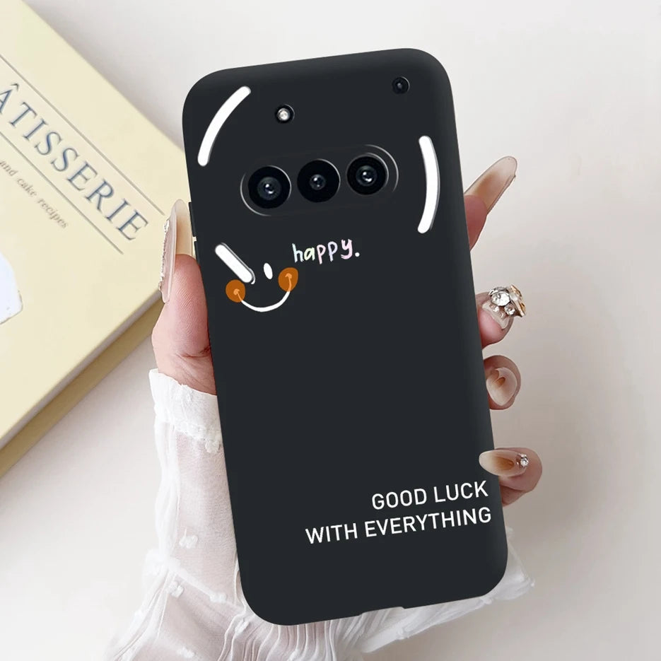 For Nothing Phone 3A Case A059 Cute Fashion Cartoon Cover Shockproof Soft TPU Phone Case For Nothing Phone 3A Pro Phone3A Bumper