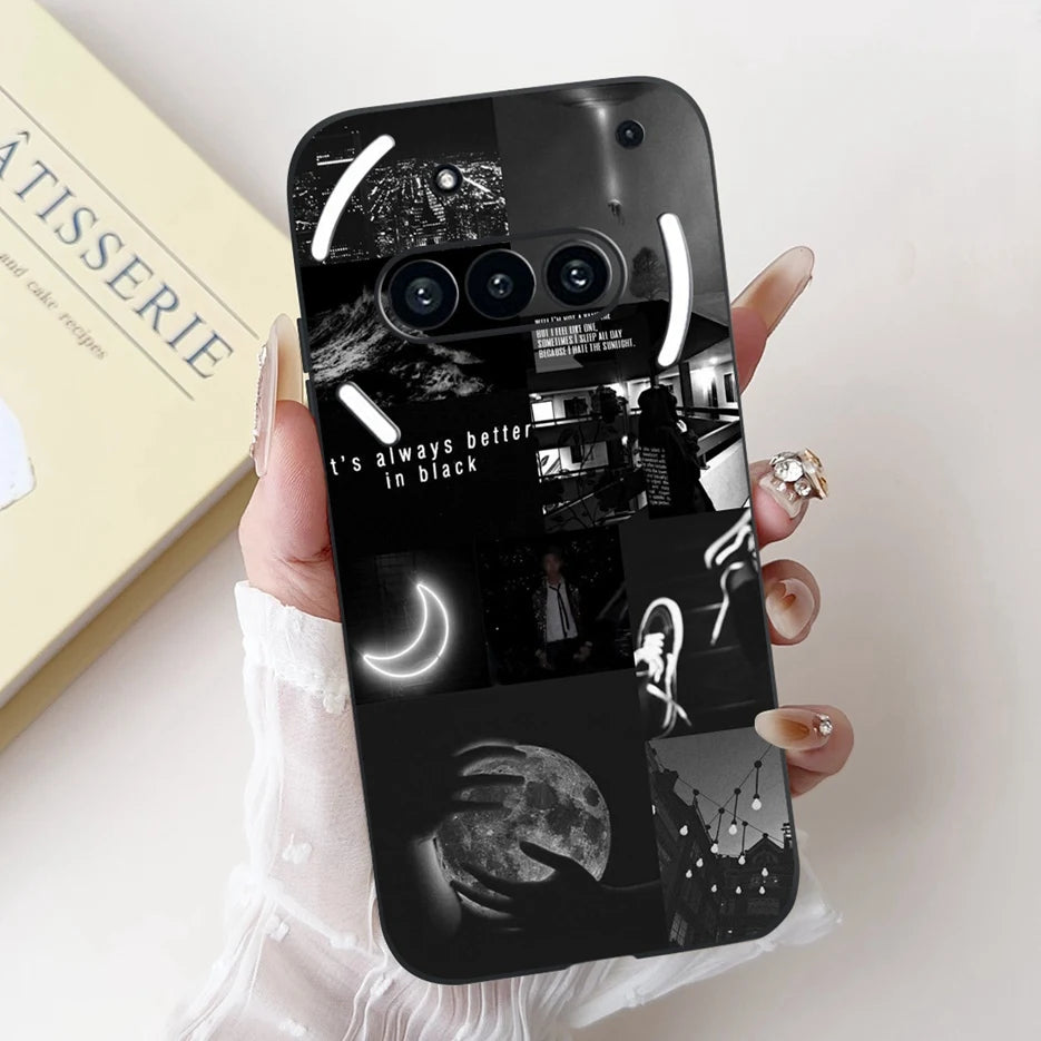 For Nothing Phone 3A Case A059 Cute Fashion Cartoon Cover Shockproof Soft TPU Phone Case For Nothing Phone 3A Pro Phone3A Bumper