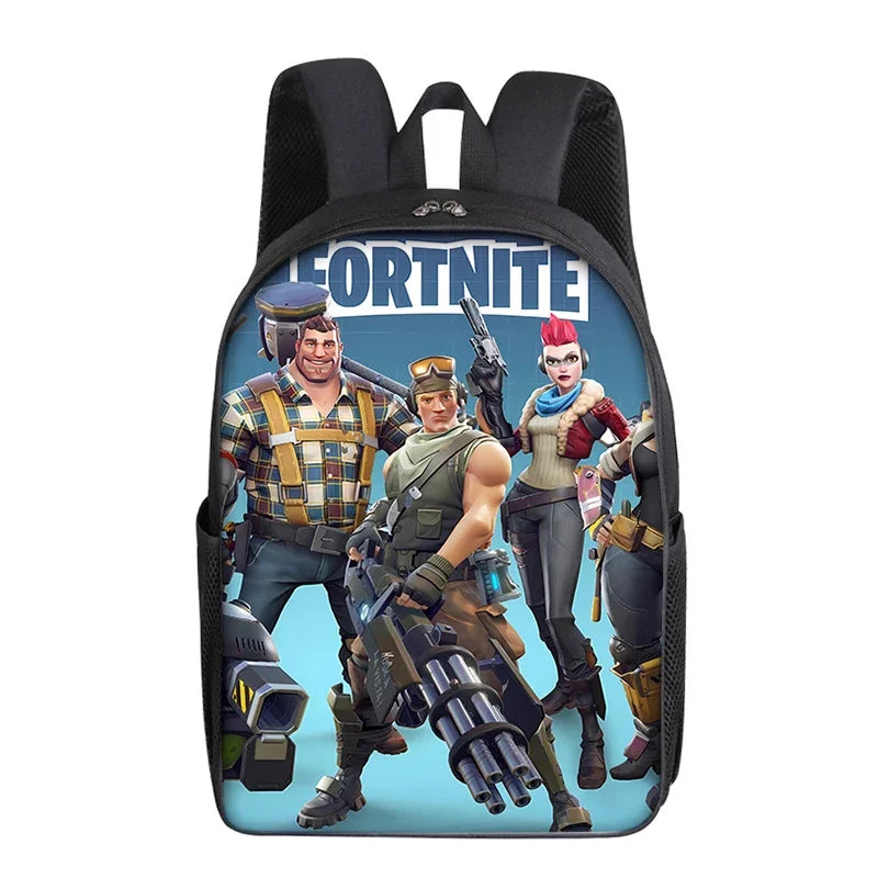 Fortnites Schoolbag Knapsack Backpack Fortress Night Student Supplies Large Capacity Wear Resistant Watertight Boy Birthday Gift