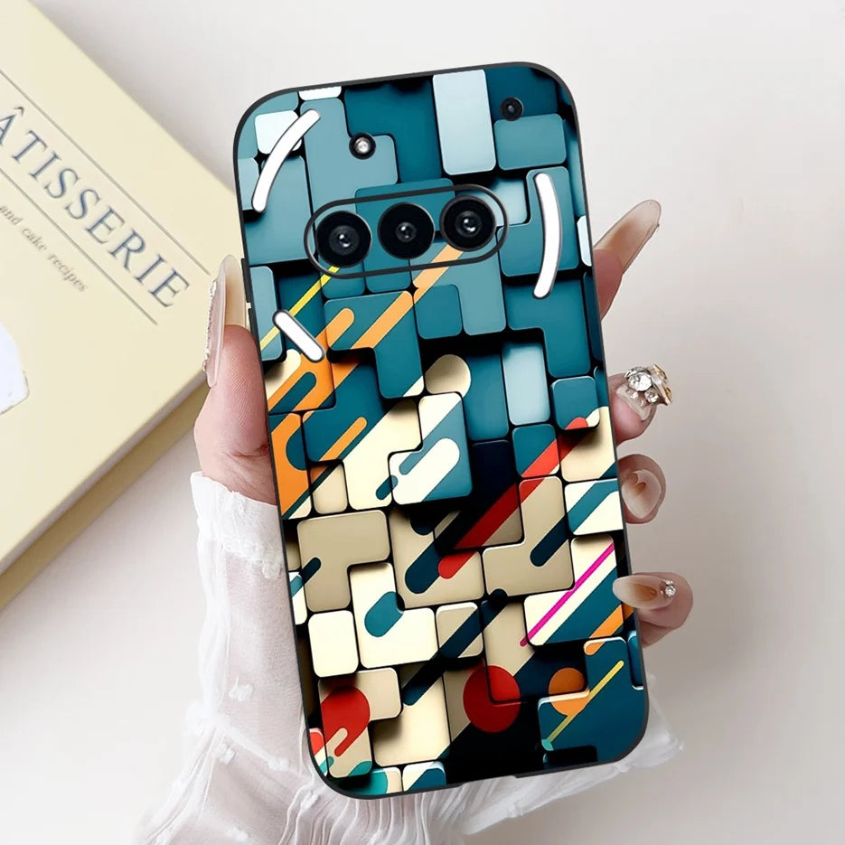 For Nothing Phone 3A Case A059 Luxury Candy Painted Cover Soft Silicone Phone Case For Nothing Phone 3A Pro A059P Phone3A Fundas