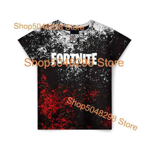 Peely Fortnited 8 To 19 Years Kids T Shirt Battle Royale Cartoon Tops Teen Clothes Men Women Hero 3D Printed T-shirt Boys Girls