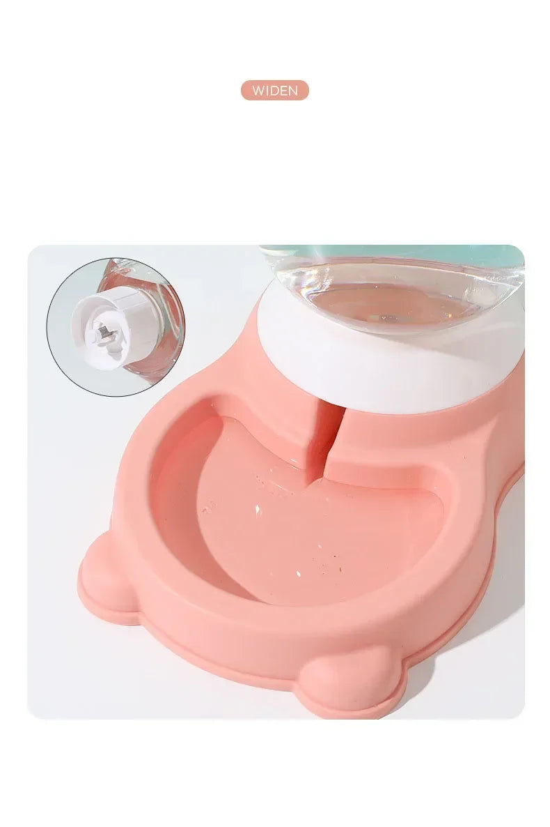 Dog Food Water Bowl Automatic Feeder Dispenser for Cat Dog Bulldog Large Capacity Pet Drinking Bowl Cat Supplies