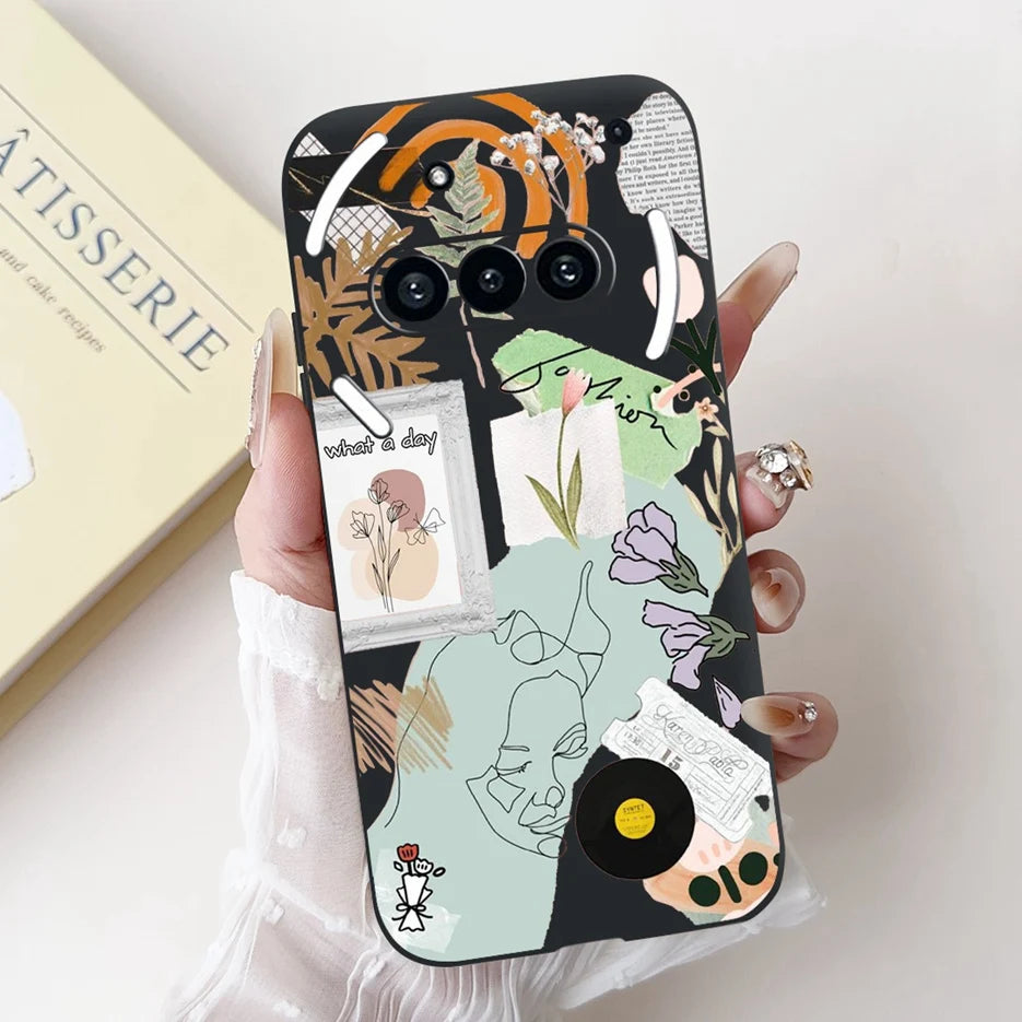 For Nothing Phone 3A Pro Case A059P Luxury Art Painted Cover Soft Silicone Phone Case For Nothing Phone 3A A059 Phone3A Pro Bags