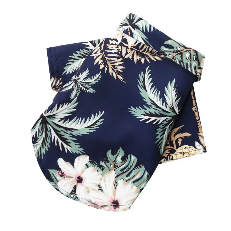 Pet Beach Pineapple Shirts Hawaiian Style Dog Cat Coat Vest Spring Summer Thin Breathable Puppy T-Shirt Clothes Fashion Costumes