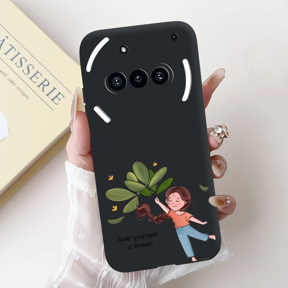 For Nothing Phone 3A Case A059 Luxury Candy Painted Cover Soft Silicone Phone Case For Nothing Phone 3A Pro A059P Phone3A Fundas
