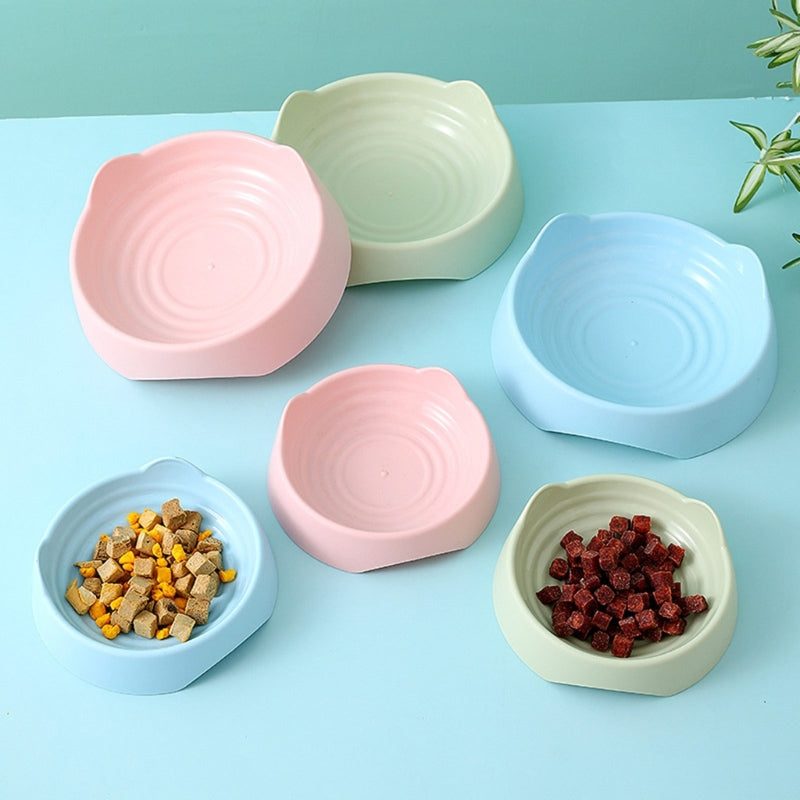 Pet Food Bowl 3-D Ear Dog Food Bowl Pet Feeding Bowl Watering Feeding Supply