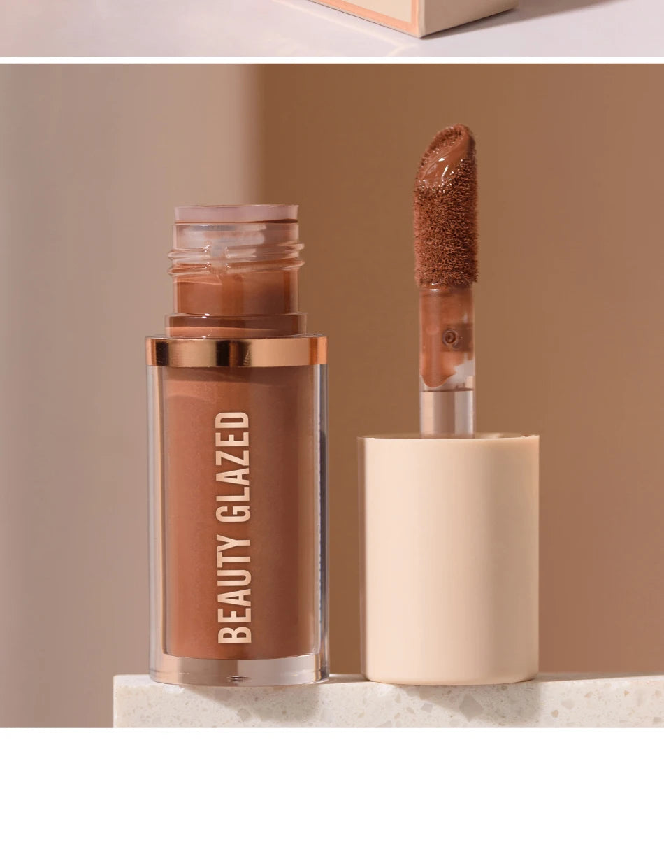 2025 Beauty Glazed 2 Color Liquid Contouring To Enhance The Facial Contour,Waterproof ,Matte,V-face Shaping Contour Face Makeup