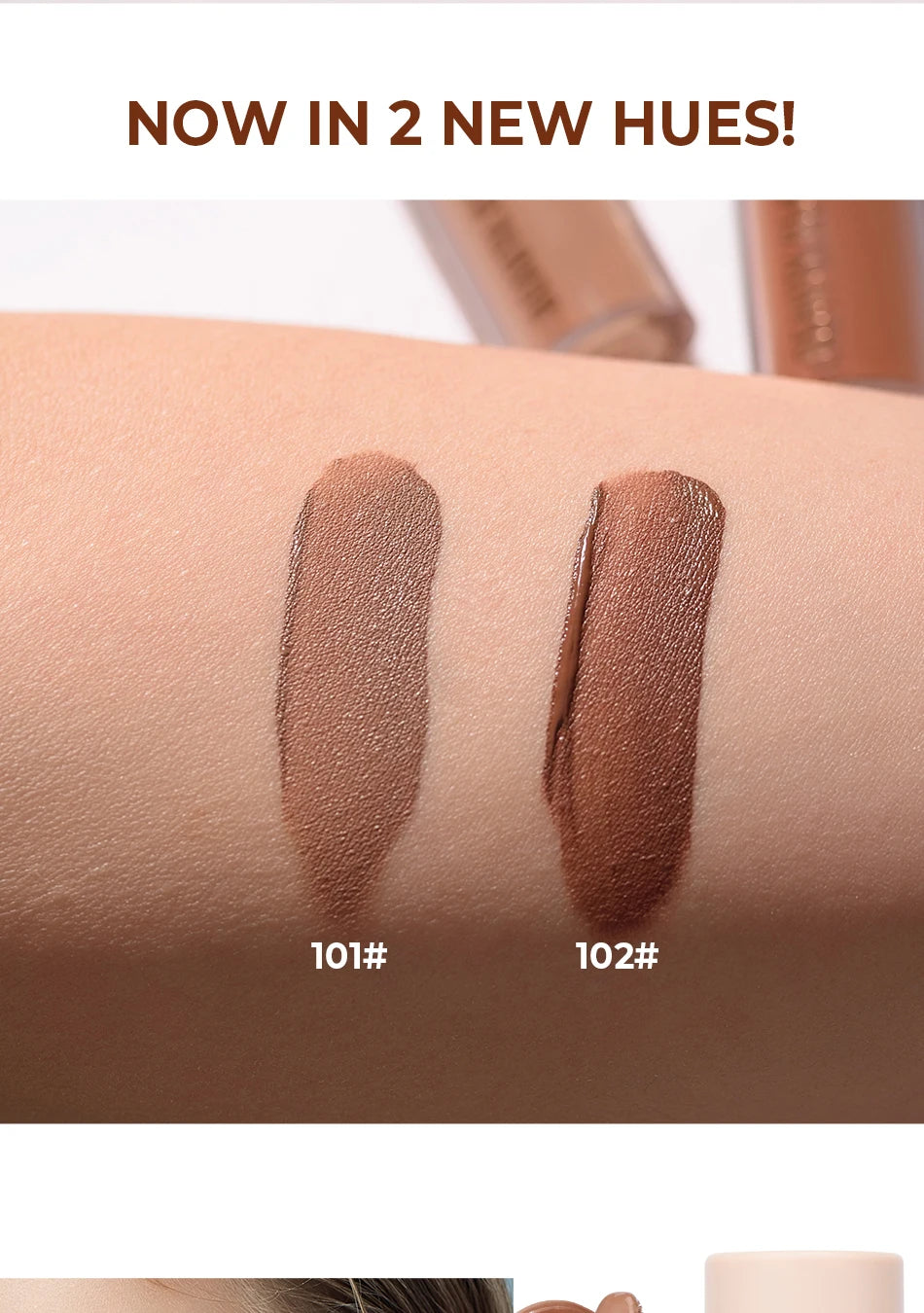 2025 Beauty Glazed 2 Color Liquid Contouring To Enhance The Facial Contour,Waterproof ,Matte,V-face Shaping Contour Face Makeup