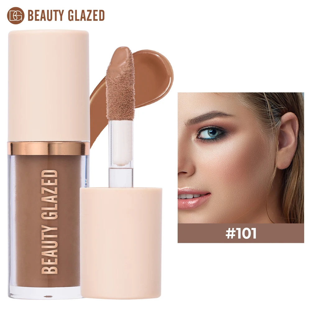 2025 Beauty Glazed 2 Color Liquid Contouring To Enhance The Facial Contour,Waterproof ,Matte,V-face Shaping Contour Face Makeup