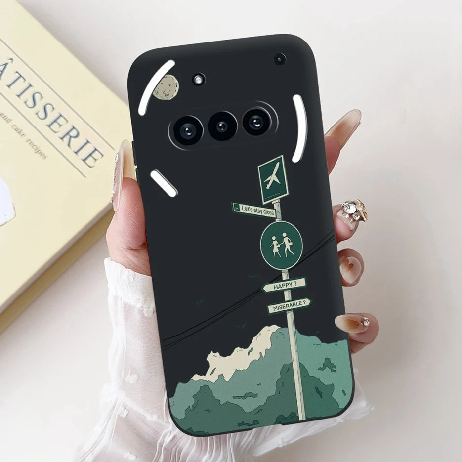 For Nothing Phone 3A Case A059 Cute Fashion Cartoon Cover Shockproof Soft TPU Phone Case For Nothing Phone 3A Pro Phone3A Bumper