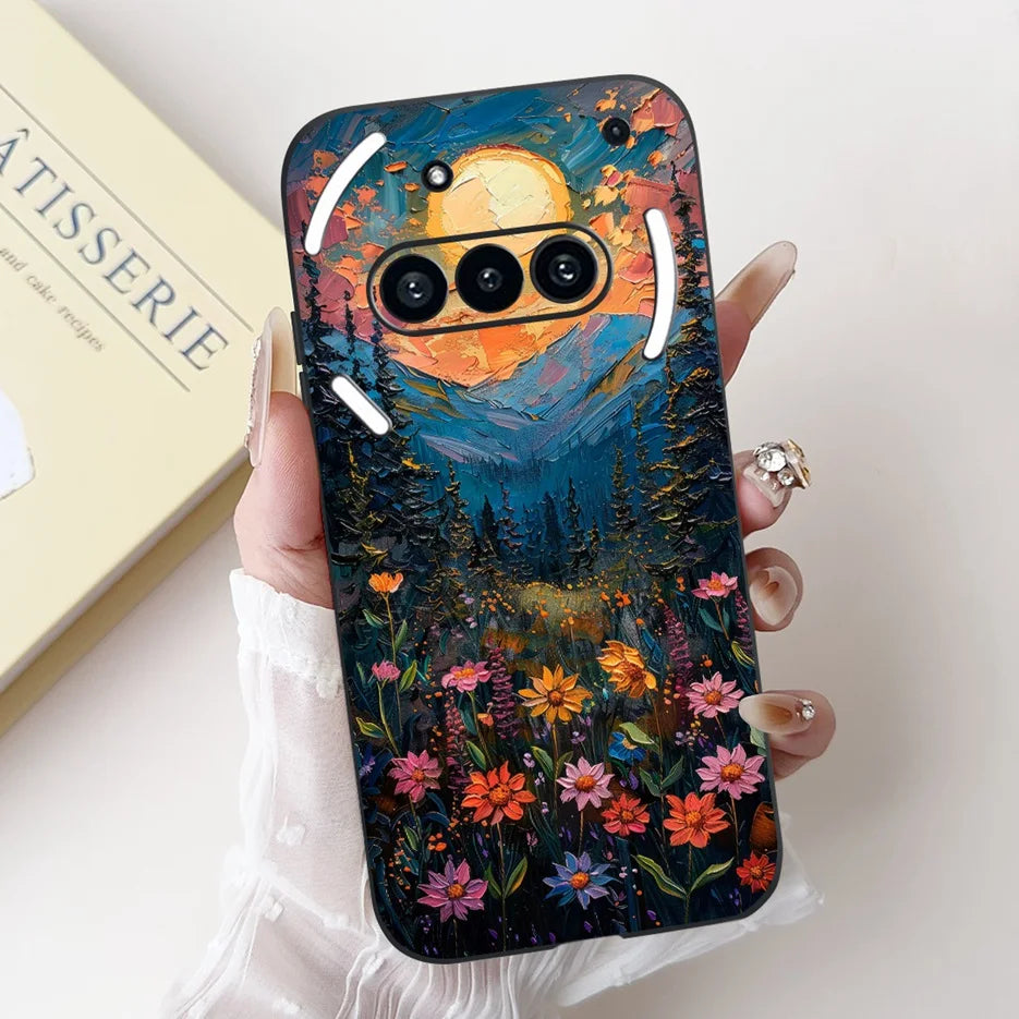 For Nothing Phone 3A Case A059 Luxury Candy Painted Cover Soft Silicone Phone Case For Nothing Phone 3A Pro A059P Phone3A Fundas