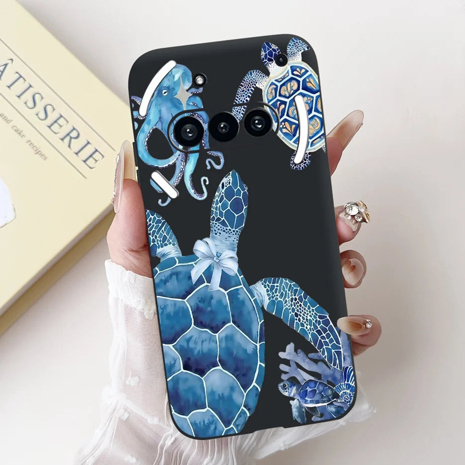 For Nothing Phone 3A Case A059 Luxury Candy Painted Cover Soft Silicone Phone Case For Nothing Phone 3A Pro A059P Phone3A Fundas