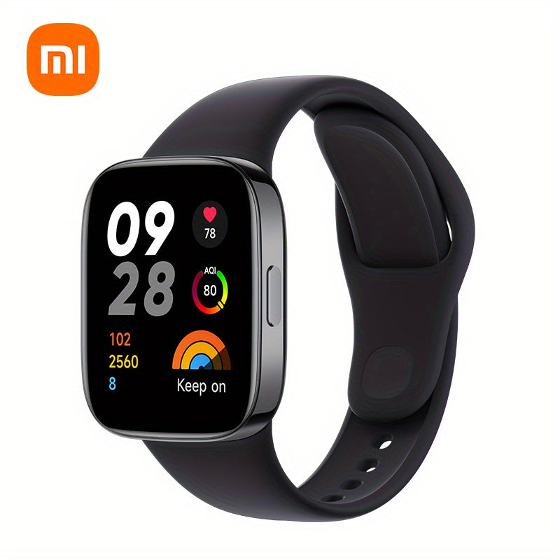 Redmi Watch 3 Global Version Built-in Multi-system GNSS Large 1.75" AMOLED Display Stylish Metallic Finish Up To 12 Days Of Battery Life 289mAh 390×450 Pixel