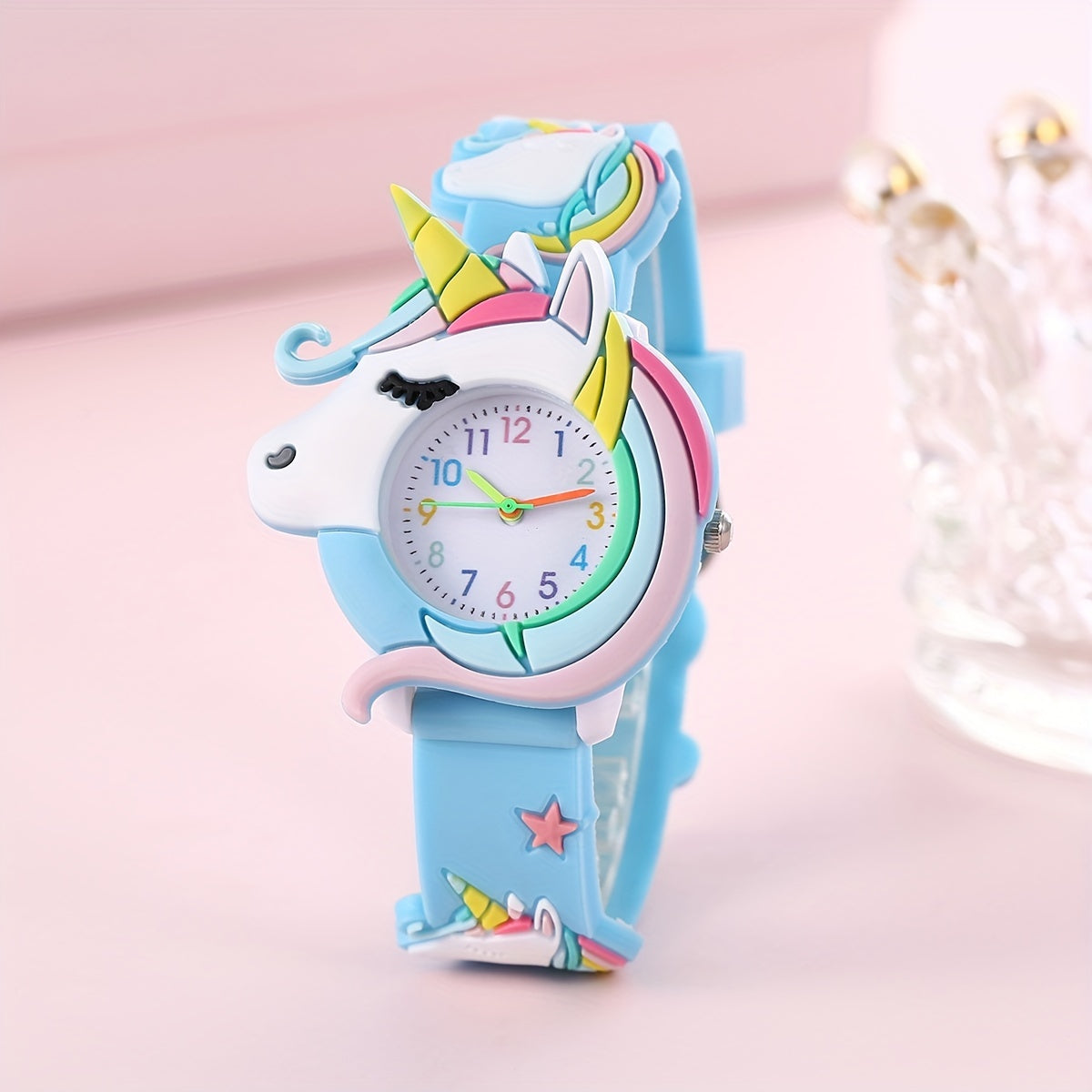 Cute Children's Silicone Cartoon Watch Gift For Kids