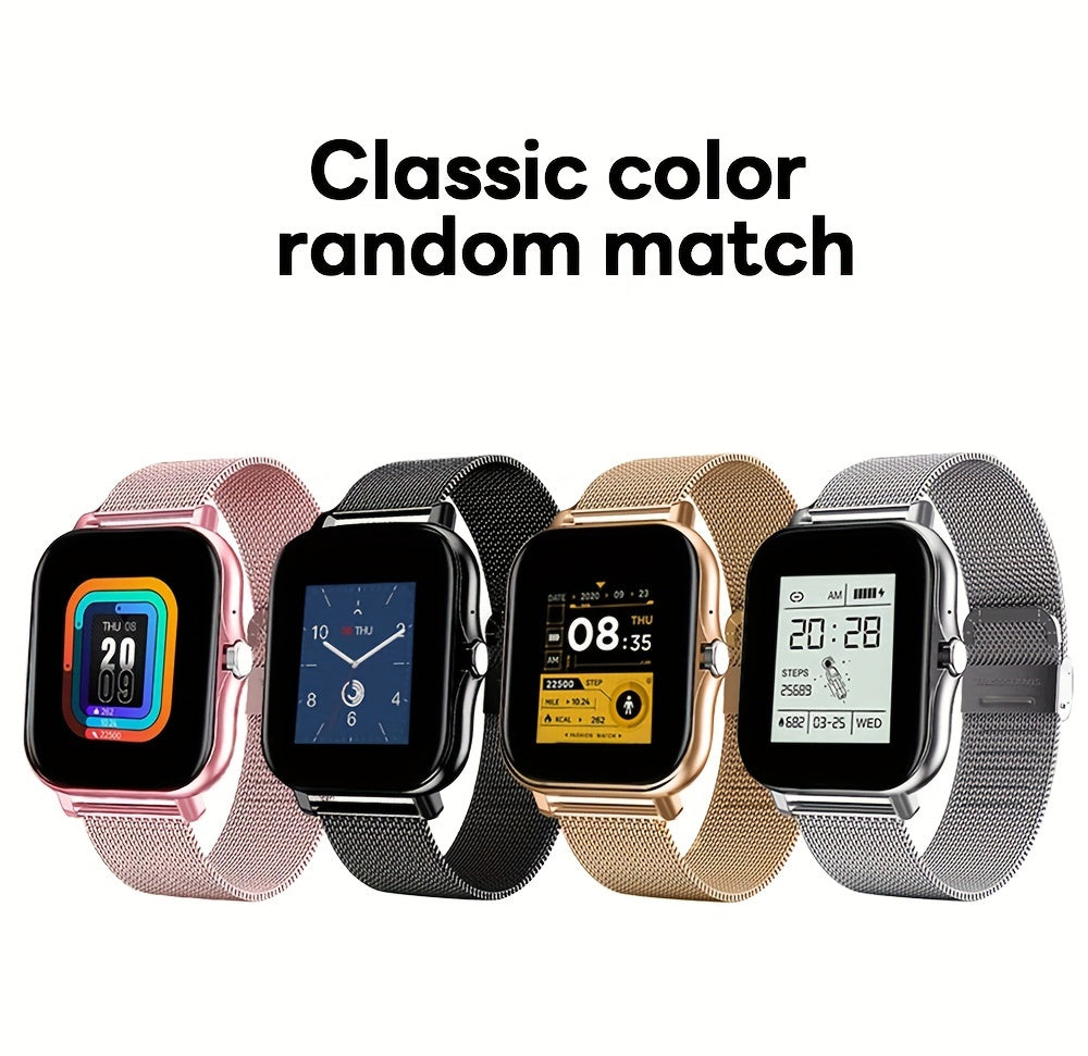 NEW Smart Watch 1.44"Inch Wireless Calling/Receiving Multiple Sports Modes Sedentary Reminder Weather Forecast Message Notification Borderlessslim Design Multi-SportMode For Android & For IPhones For Men&Women AS A Gift