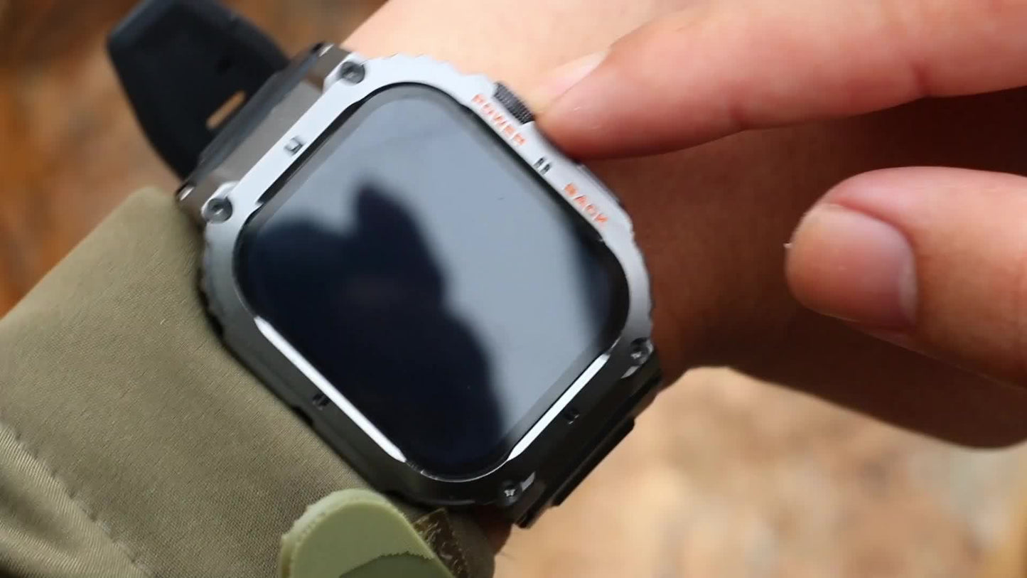 Smart Watch for Men: Wireless Calls, Music, Fitness Tracking, Sleep Monitoring, Multi-Sport Modes for King's Day