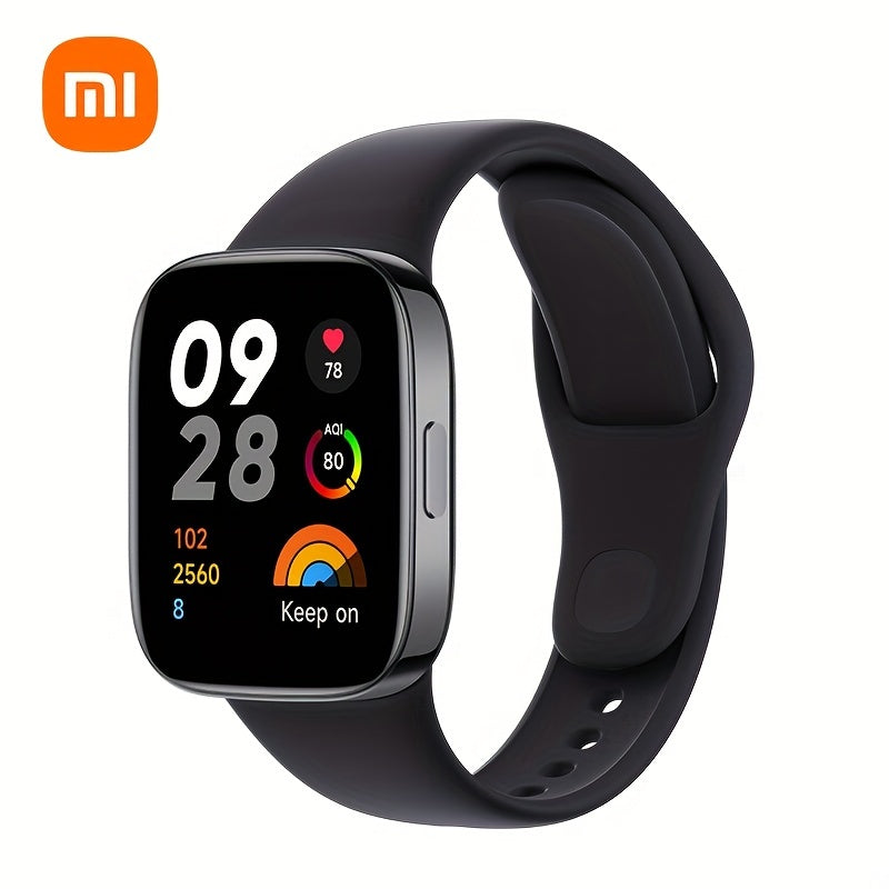 Redmi Watch 3 Global Version Built-in Multi-system GNSS Large 1.75" AMOLED Display Stylish Metallic Finish Up To 12 Days Of Battery Life 289mAh 390×450 Pixel