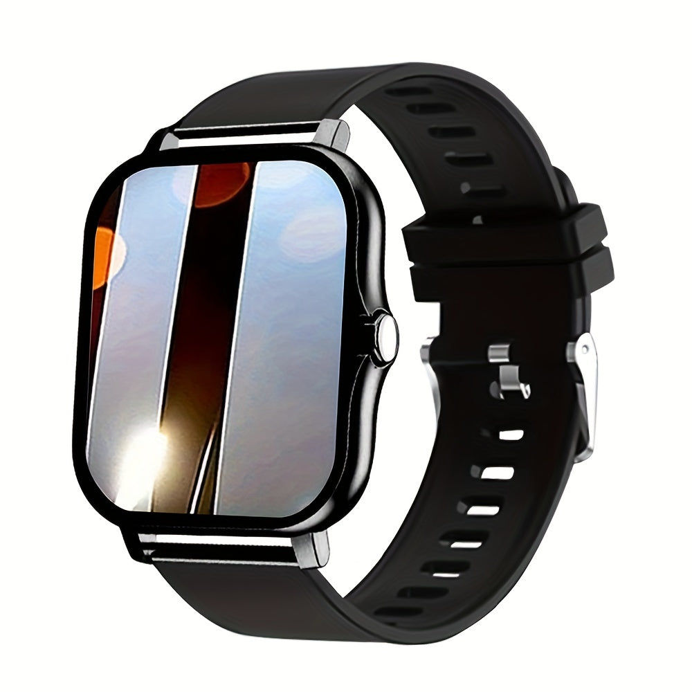 New Smart Watch with a 1.83-Inch Display, Wireless Calling And Receiving, Multiple Sports Modes, Sedentary Reminders, Weather Forecasts, Message Notifications, Borderless Design, Suitable for Android And Iphone, for Both Men