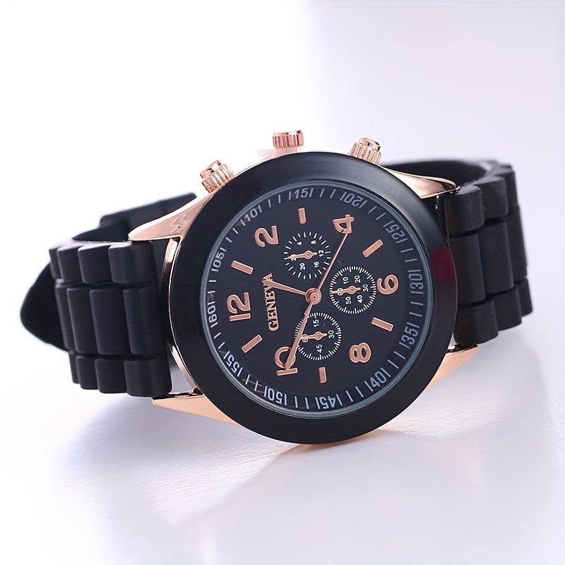 Fashion Silicone Colorful Casual Watch, Ideal choice for Gifts