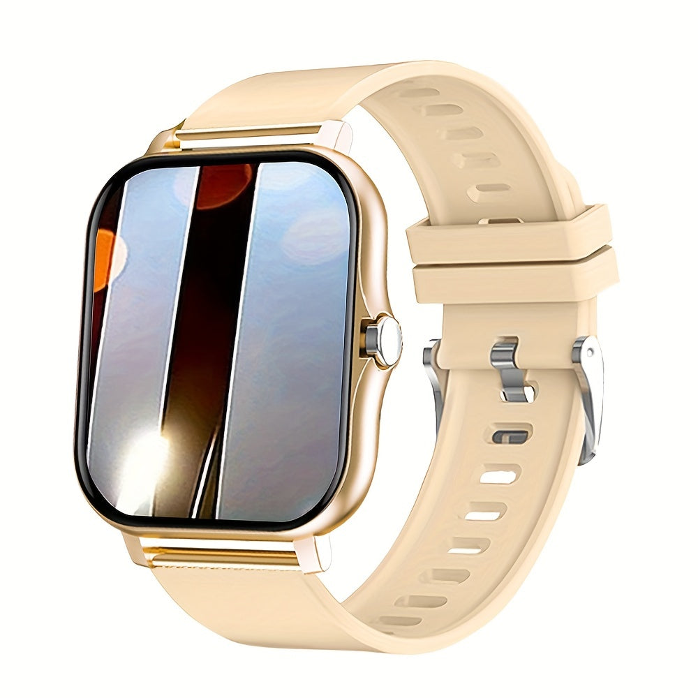 New Smart Watch with a 1.83-Inch Display, Wireless Calling And Receiving, Multiple Sports Modes, Sedentary Reminders, Weather Forecasts, Message Notifications, Borderless Design, Suitable for Android And Iphone, for Both Men