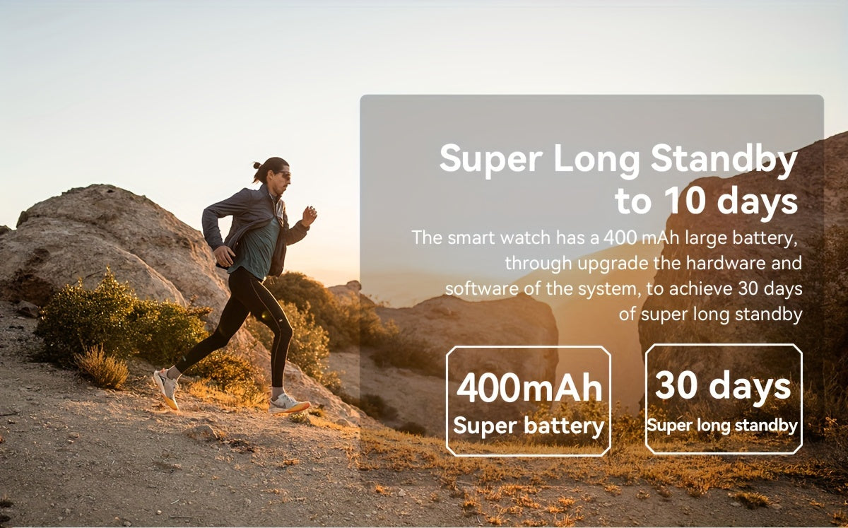 Smart Watch for Men: Wireless Calls, Music, Fitness Tracking, Sleep Monitoring, Multi-Sport Modes for King's Day