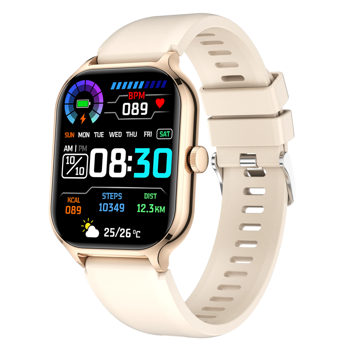 Hot Selling Z49 Smart Watch Fitness Waterproof Bt Smartwatch Watches Big Screen Women Manufacturer Custom Reloj Inteligente