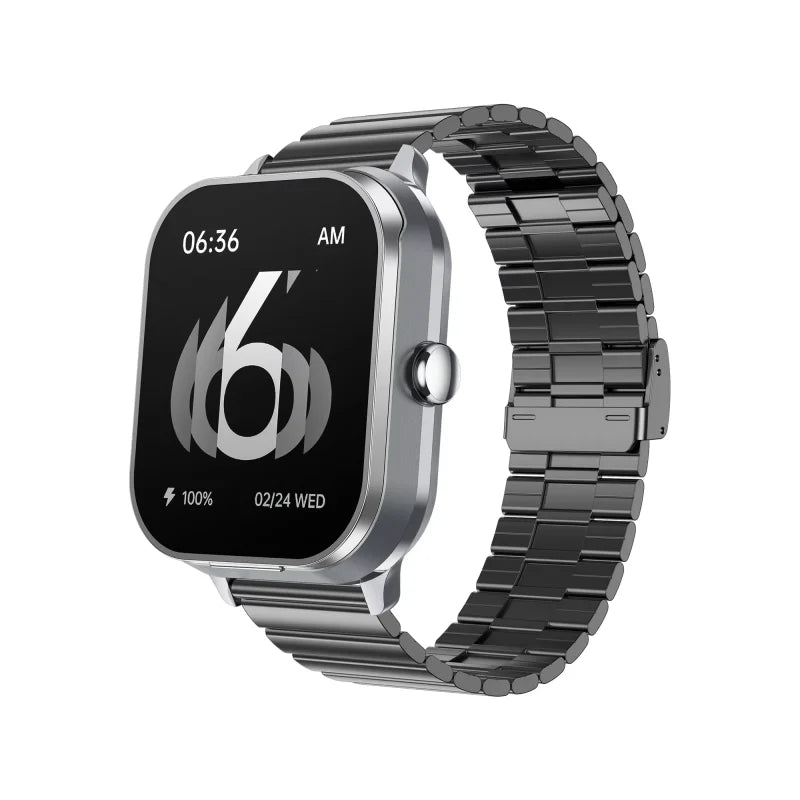 2025 Fashion Smart Watch with TWS Earphone 2in1 BT Music Heart Rate Health Monitoring Sport Relojes NFC Smartwatch for Men