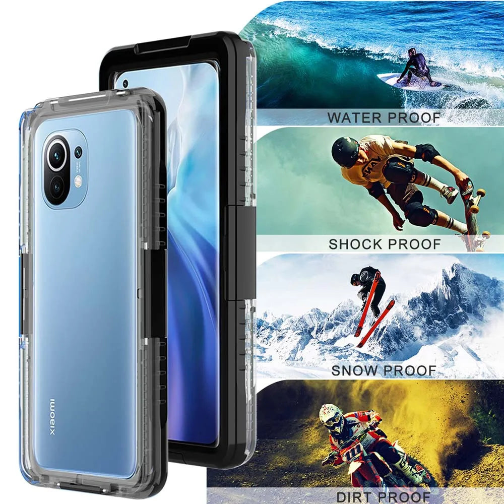 Universal Waterproof Phone Case for Nothing Phone (3a) Pro Bumper Shockproof Pouch Protective Full Coverage Anti Water Shell