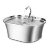 Cat Water Fountain 3.2L Upgraded Stainless Steel Pet Water Fountain Automatic Cat Drinking Water Bowl Dispenser