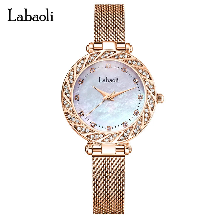 LABAOLI LA092 Wholesale Quartz Watch Stainless Steel Water Resistant Quartz Watch Elegant