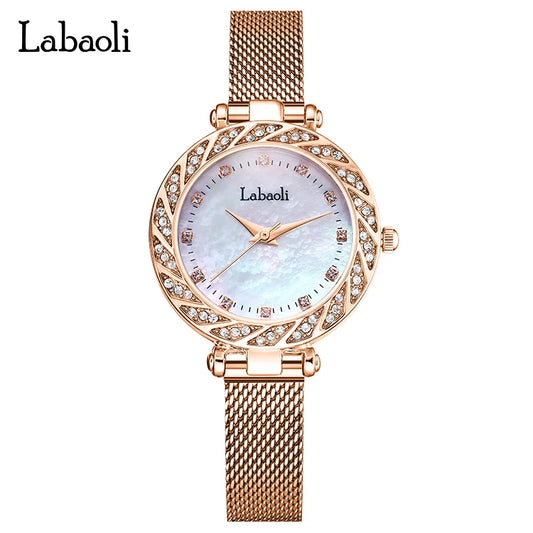 LABAOLI LA092 Wholesale Quartz Watch Stainless Steel Water Resistant Quartz Watch Elegant