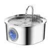 Cat Water Fountain 3.2L Upgraded Stainless Steel Pet Water Fountain Automatic Cat Drinking Water Bowl Dispenser