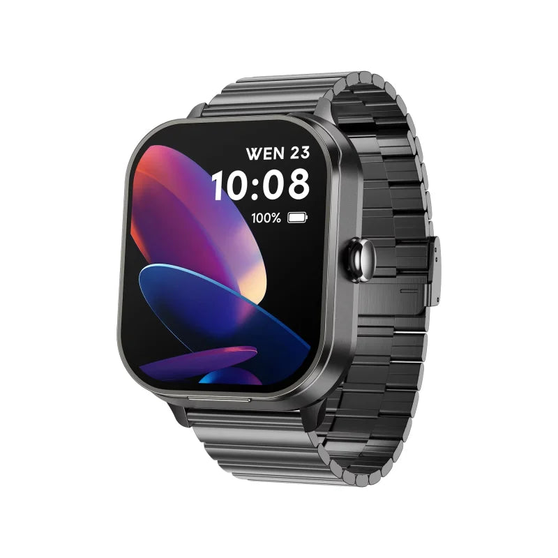 2025 Fashion Smart Watch with TWS Earphone 2in1 BT Music Heart Rate Health Monitoring Sport Relojes NFC Smartwatch for Men