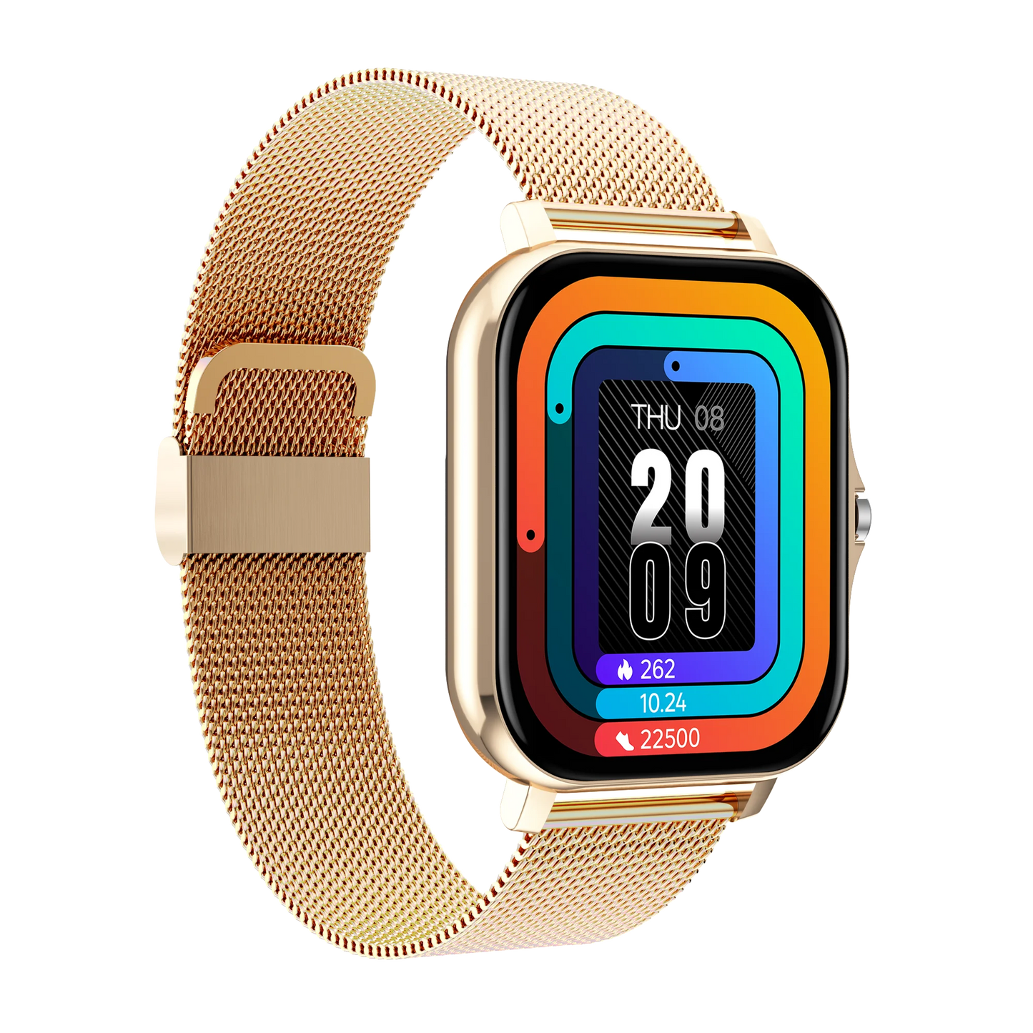 2024 Latest Full-touch Smartwatch 1.69-inch AMOLED Health Monitoring Smartwatch for Men and Women