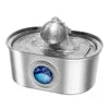 Cat Water Fountain 3.2L Upgraded Stainless Steel Pet Water Fountain Automatic Cat Drinking Water Bowl Dispenser