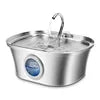 Cat Water Fountain 3.2L Upgraded Stainless Steel Pet Water Fountain Automatic Cat Drinking Water Bowl Dispenser
