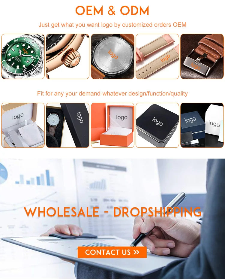 POEDAGAR 615 Business Man Wristwatch  Date Week Montre Homme Reloj Quartz Clock Leather Watch Waterproof Luminous Watch for Men